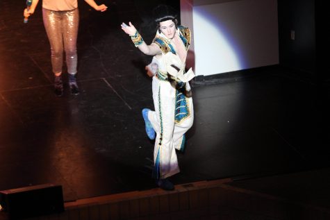 Senior Gavin Tenbroeke played the role of Pharaoh in the musical. His song “Song of the King” was a crowd favorite. “He brought a certain personality to the whole show, he really transformed his character to life,” junior Abby Whitney said.