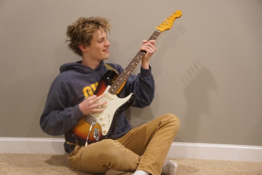 Timmers road to becoming a guitarist