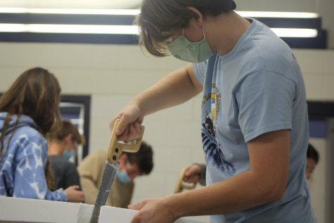 iCreate students construct surfboards