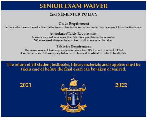 Senior exam waiver