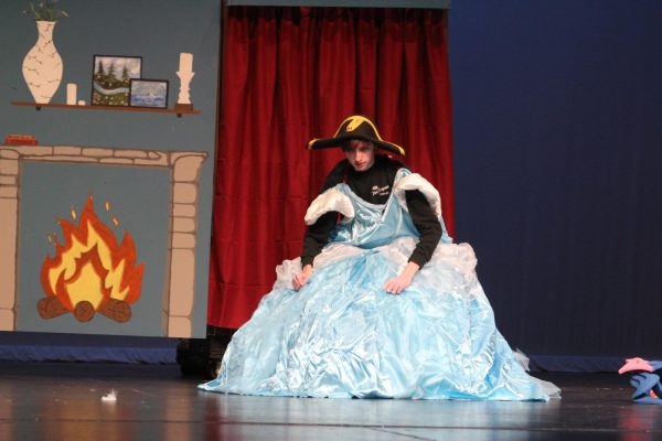 Bolla is pictured playing both Cinderella and The Prince during the play. Come see the show on Saturday in the PAC at 2pm!
